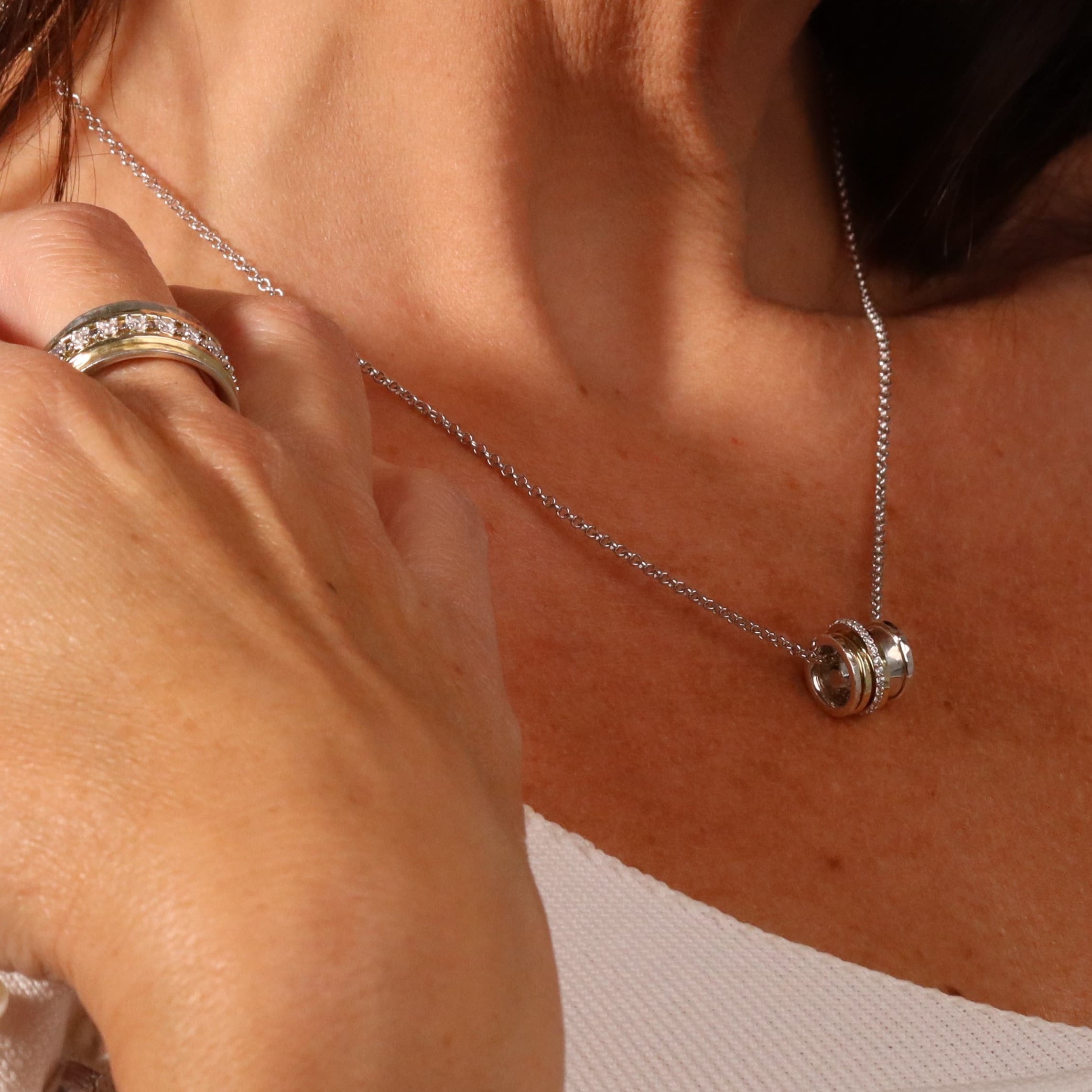 Aria Spinner Necklace