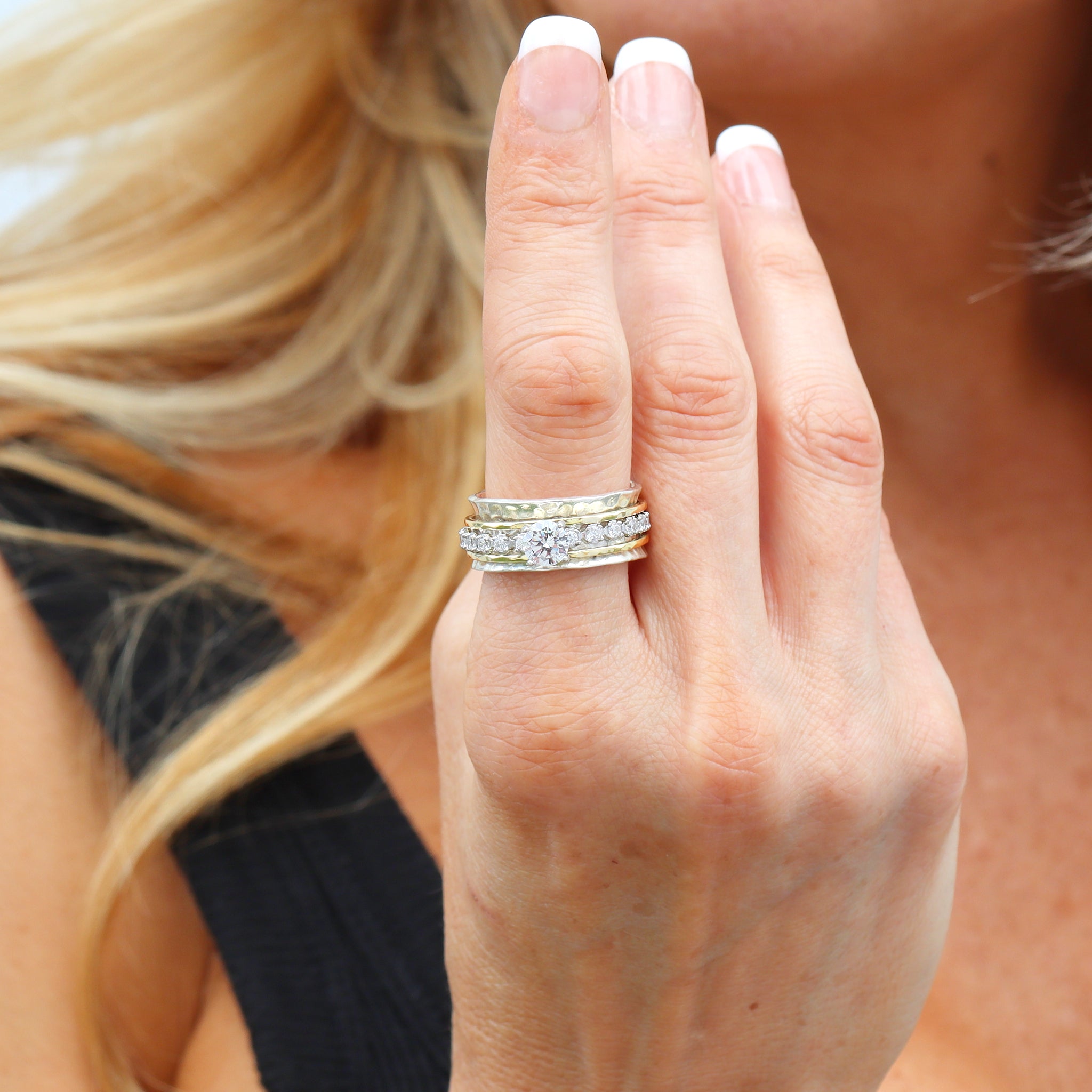 Arietta Spinner Ring