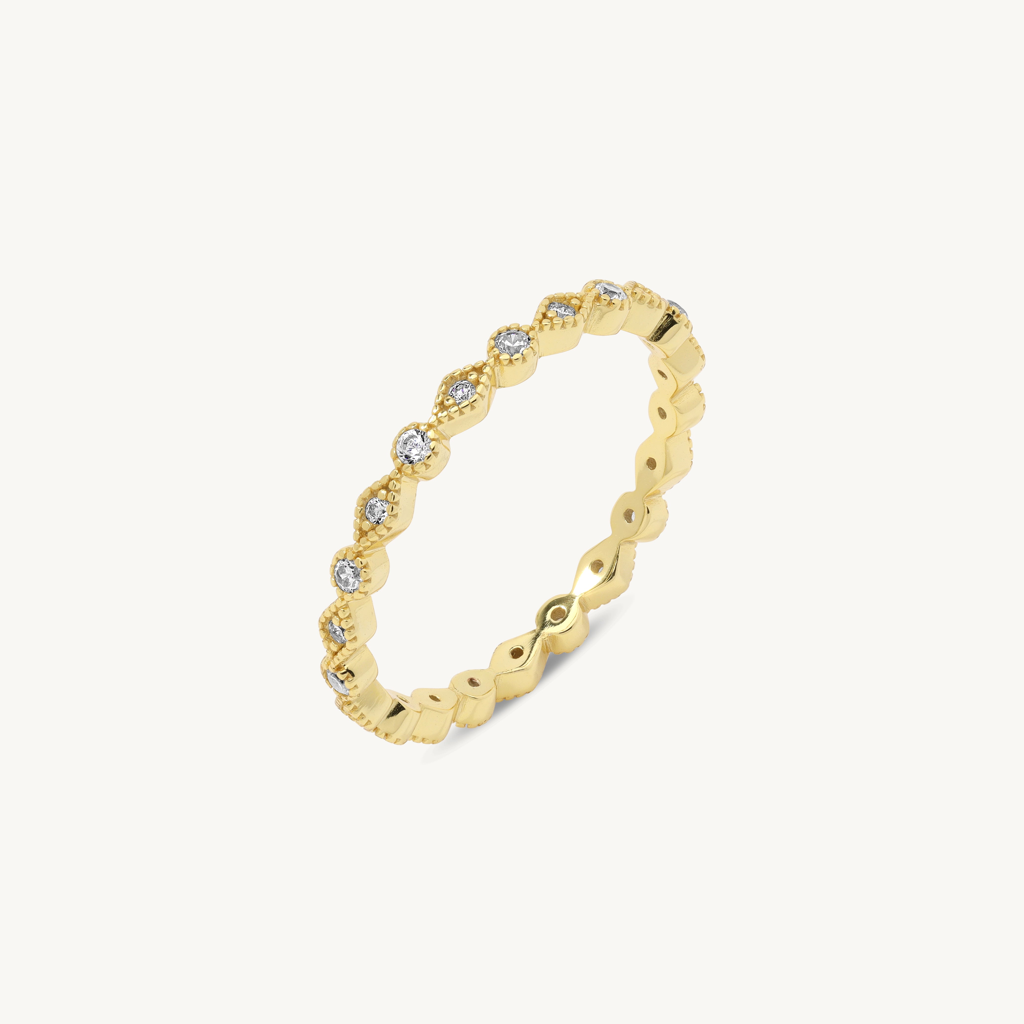 Selene Dainty Vintage Ring