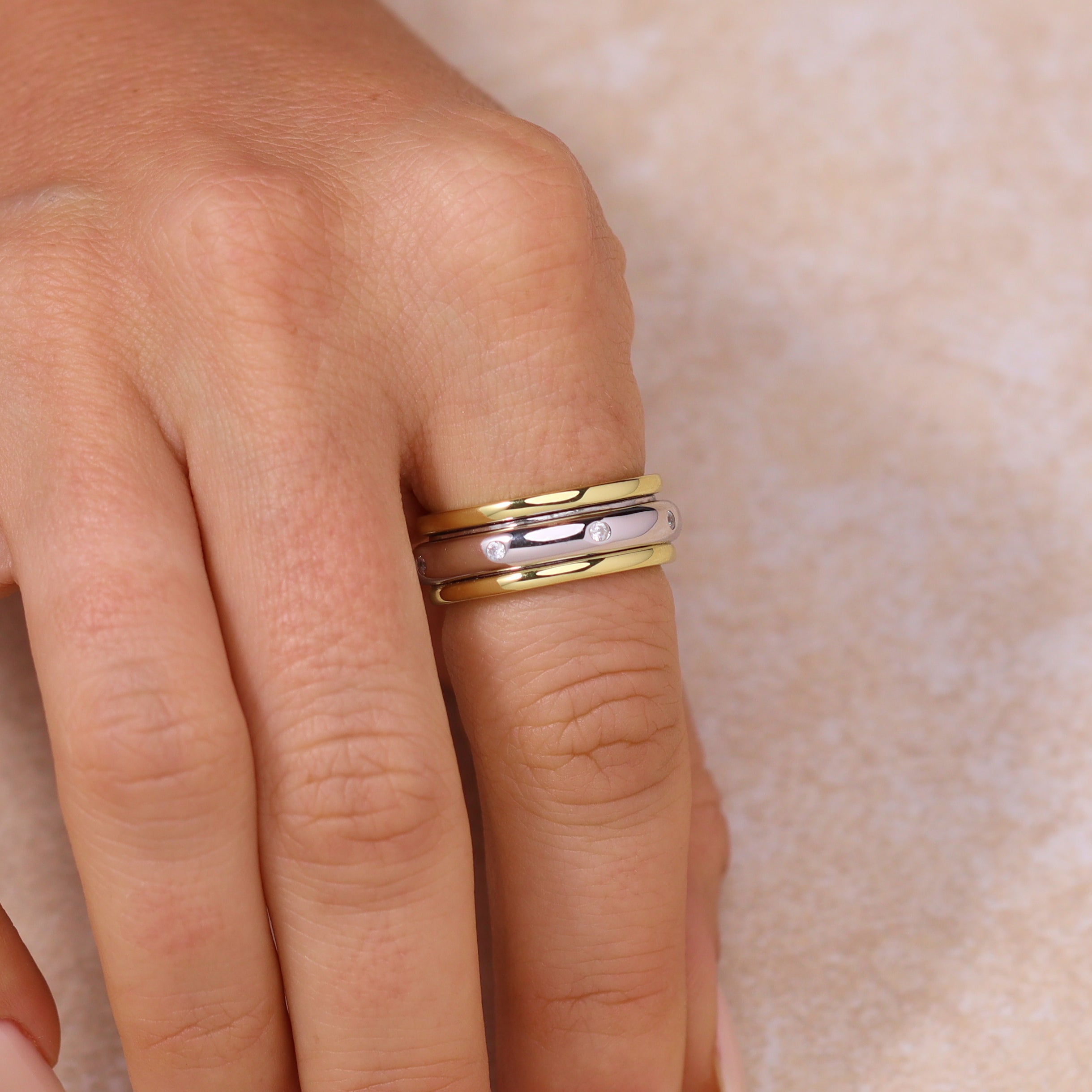 Milana Spinner Ring