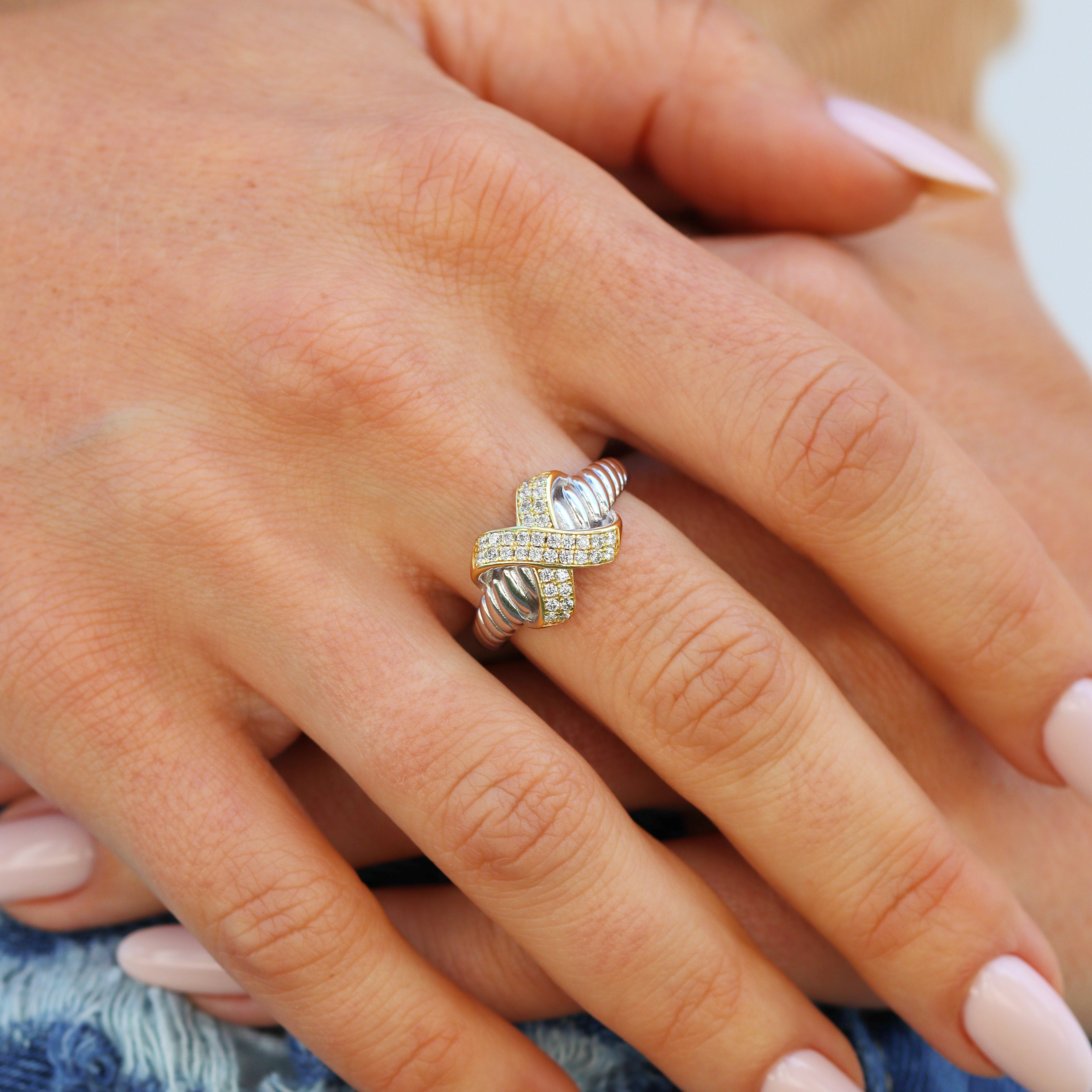 Giada Gemstone Ring