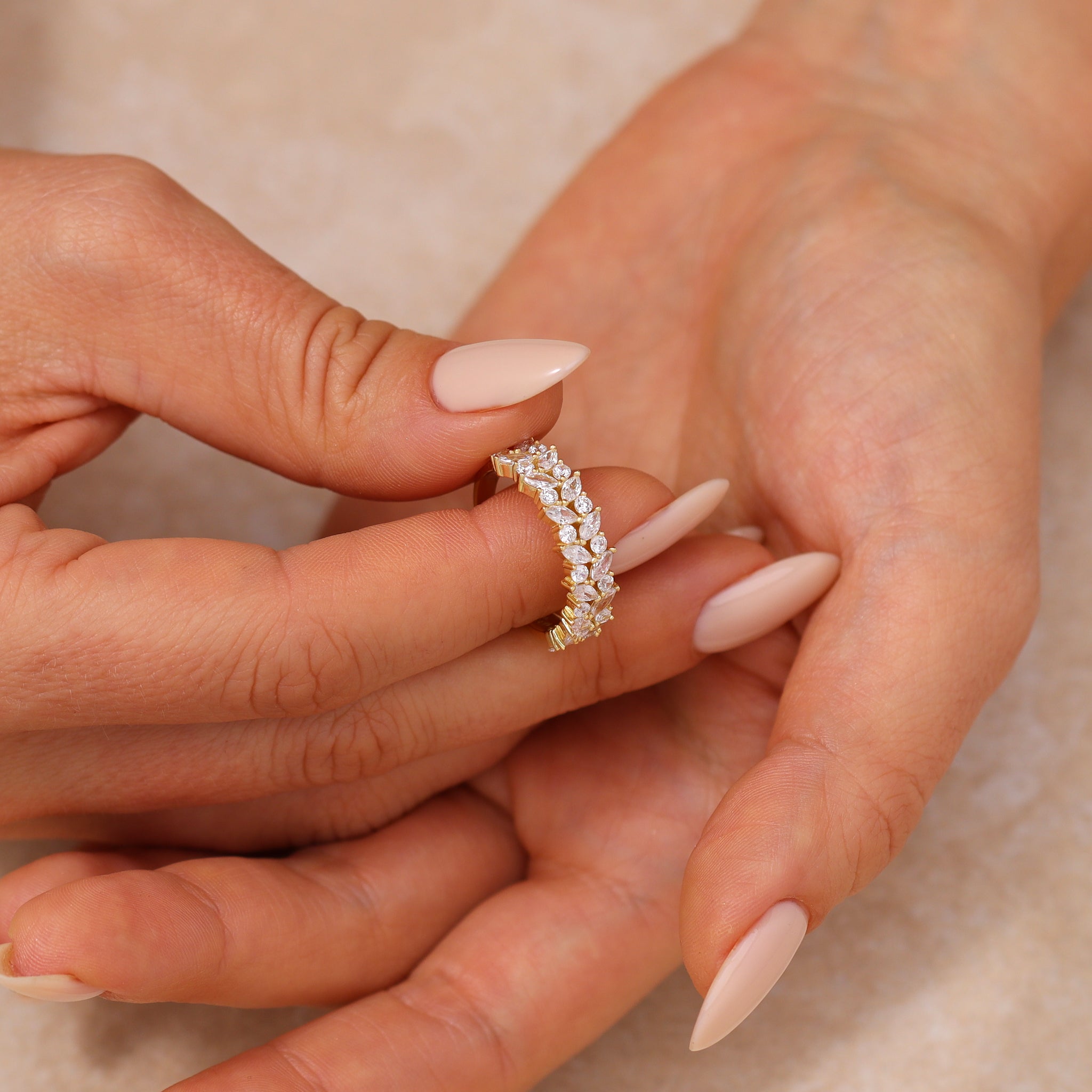 Monica Cluster Ring