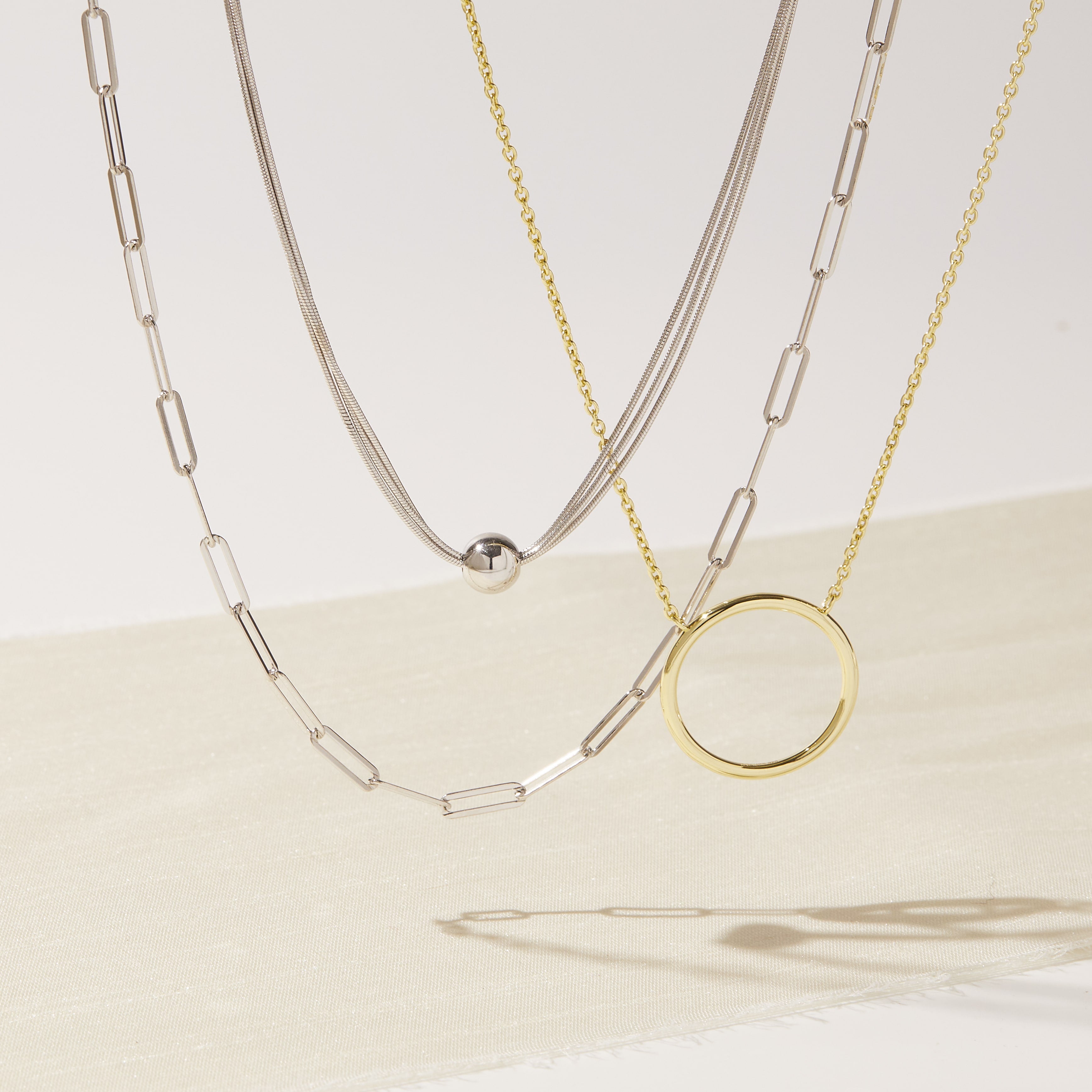 Zolia Paperclip Chain Necklace