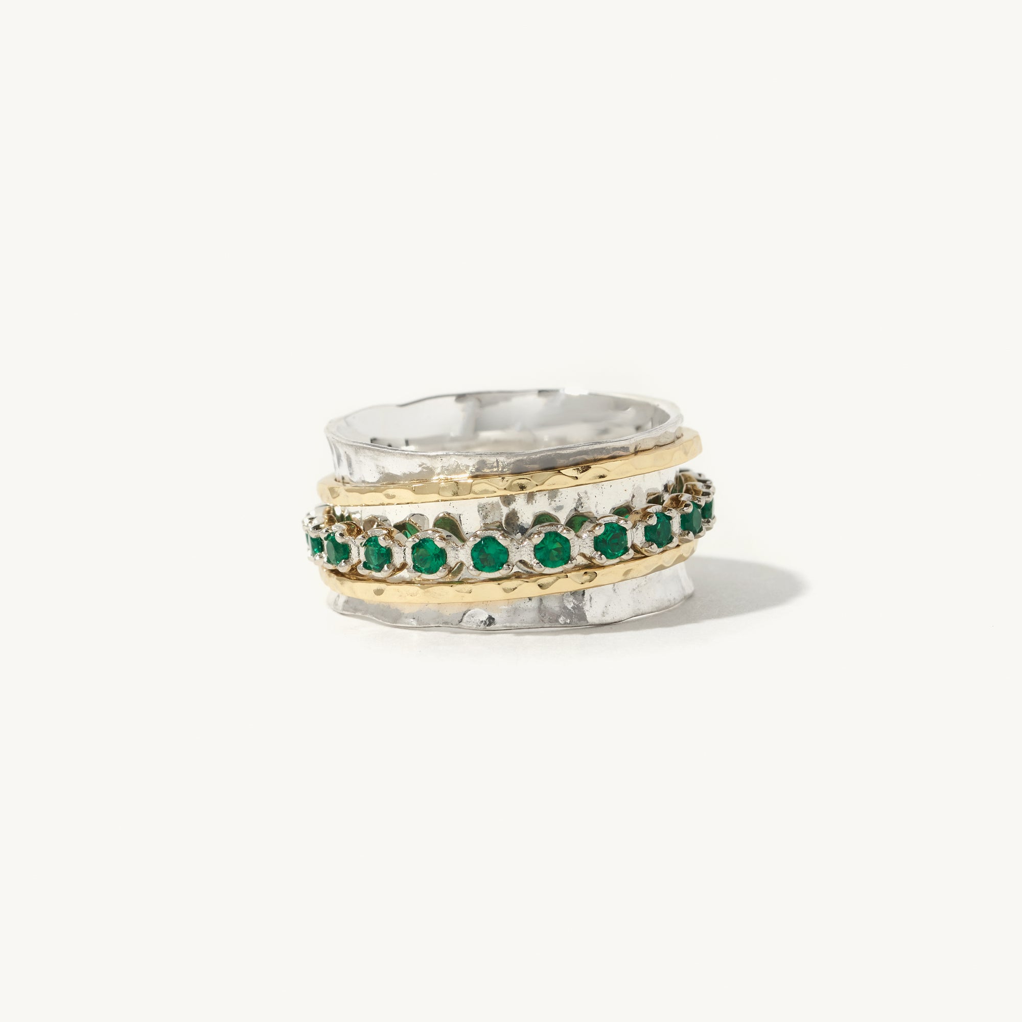 Aria Birthstone Spinner Ring - May