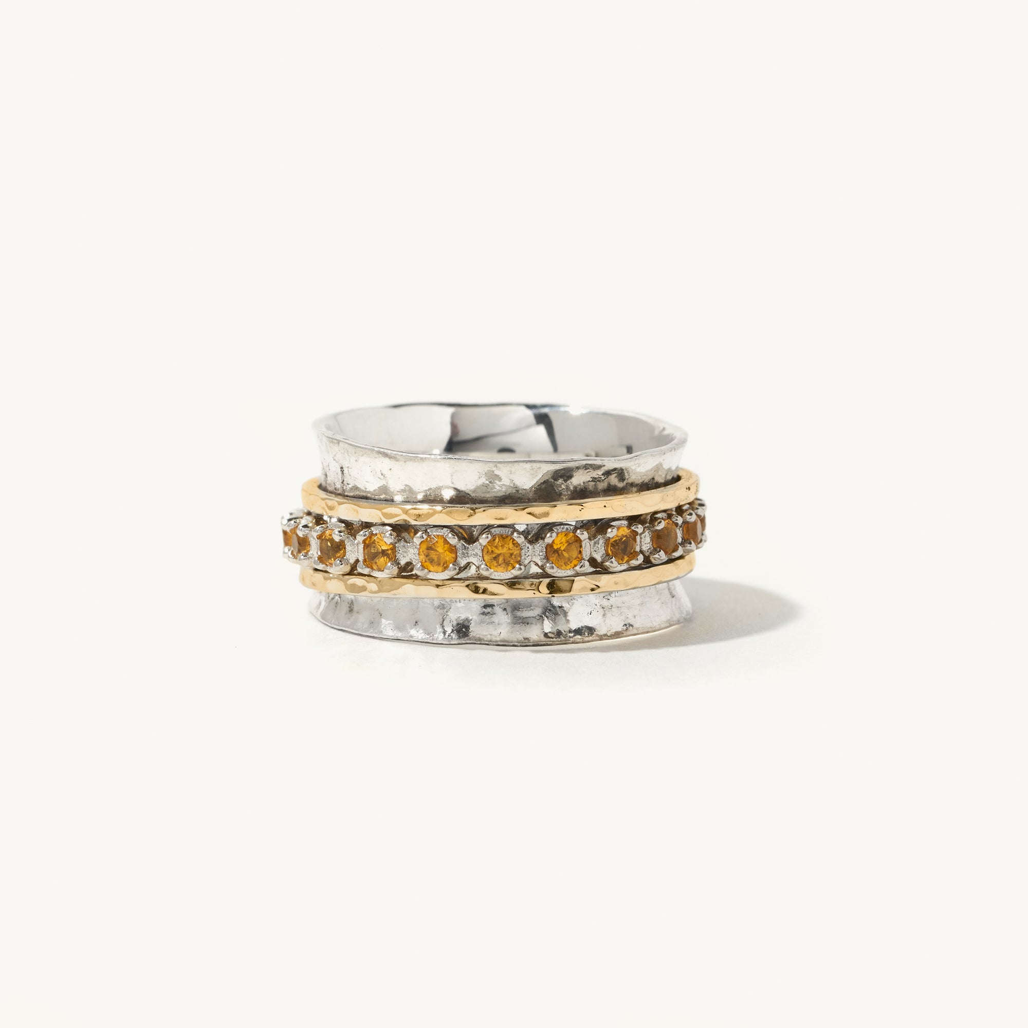 Aria Birthstone Spinner Ring - November