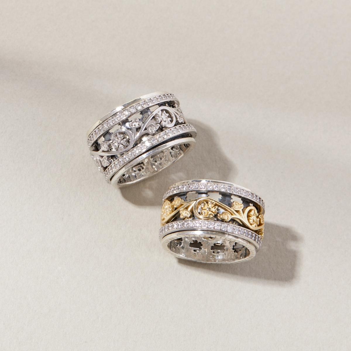 Gia Spinner Ring