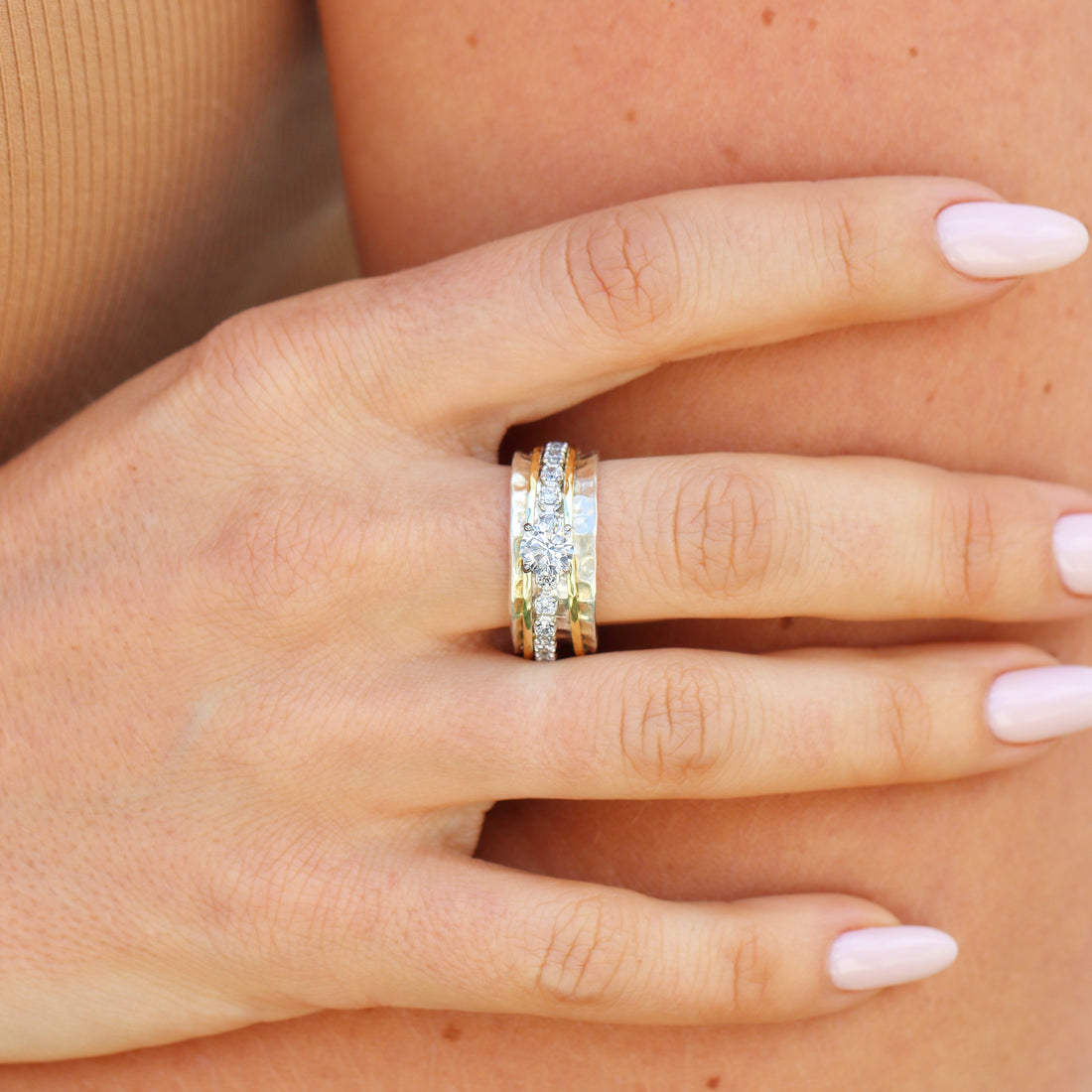 Arietta Spinner Ring