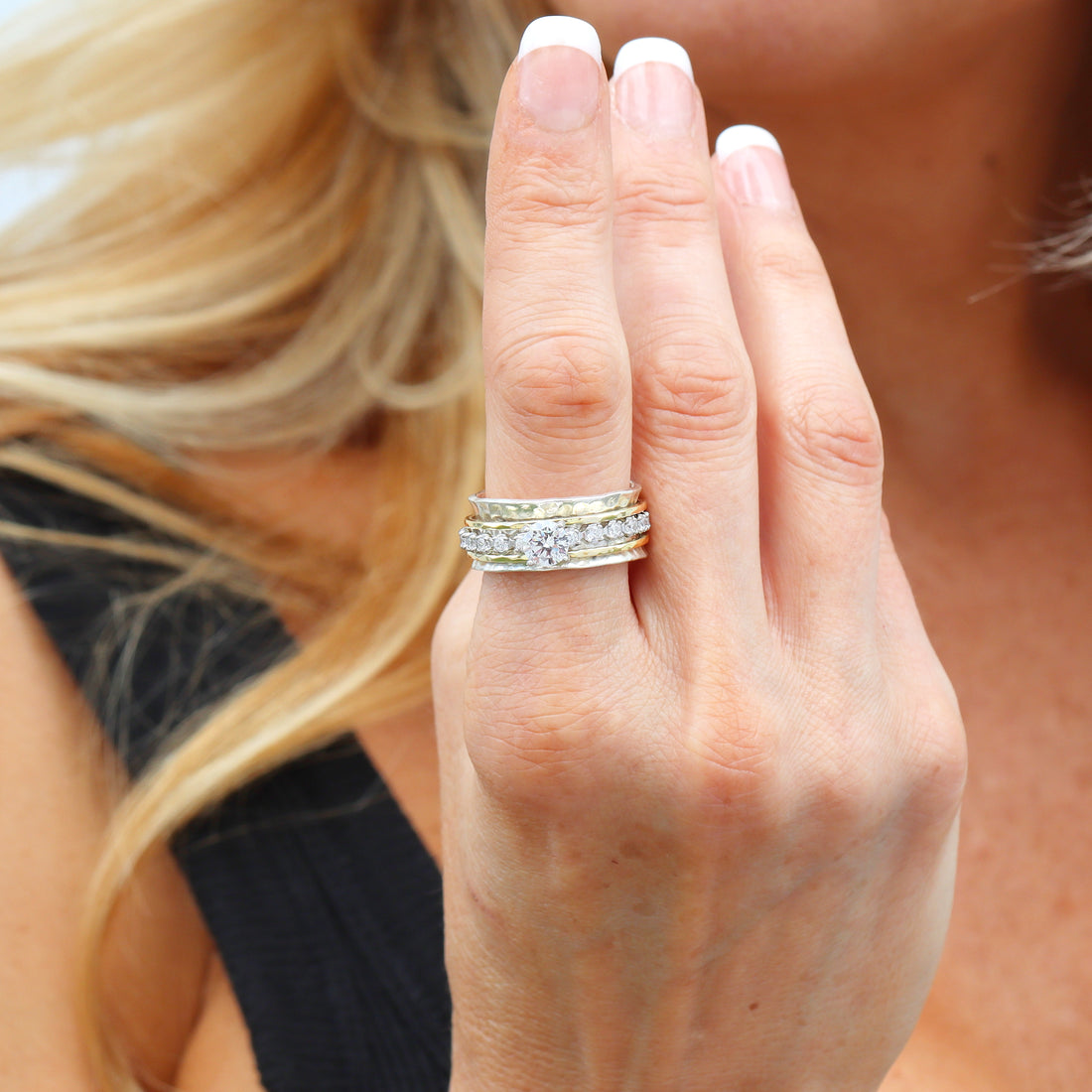Arietta Spinner Ring
