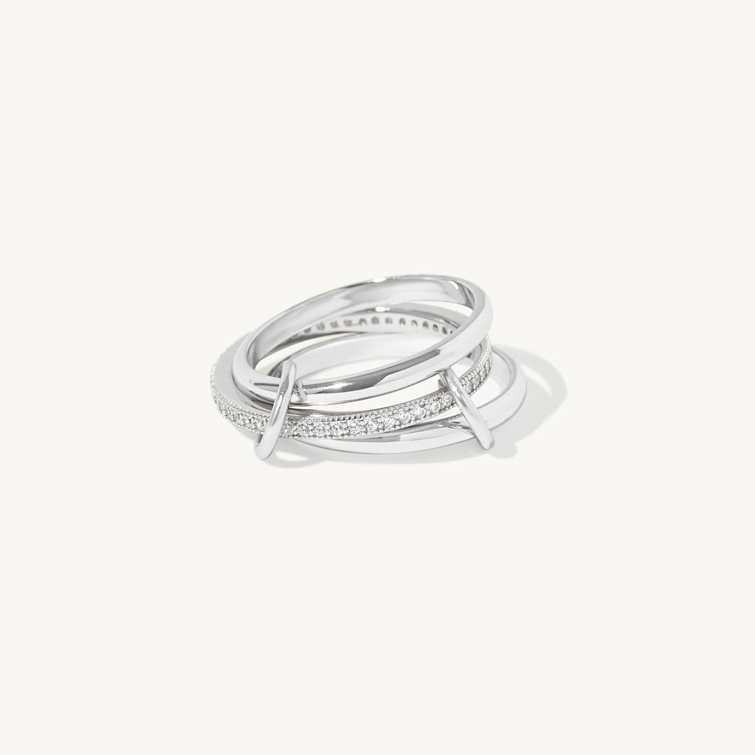 Bellanca Spinner Ring in sterling silver, view 12