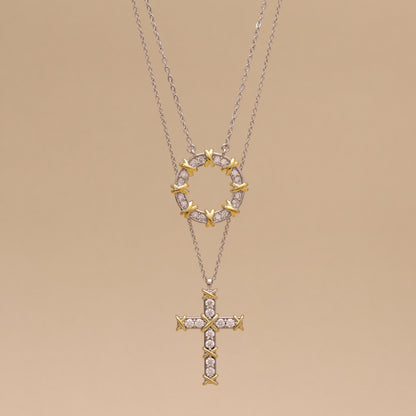 Giana Cross Necklace