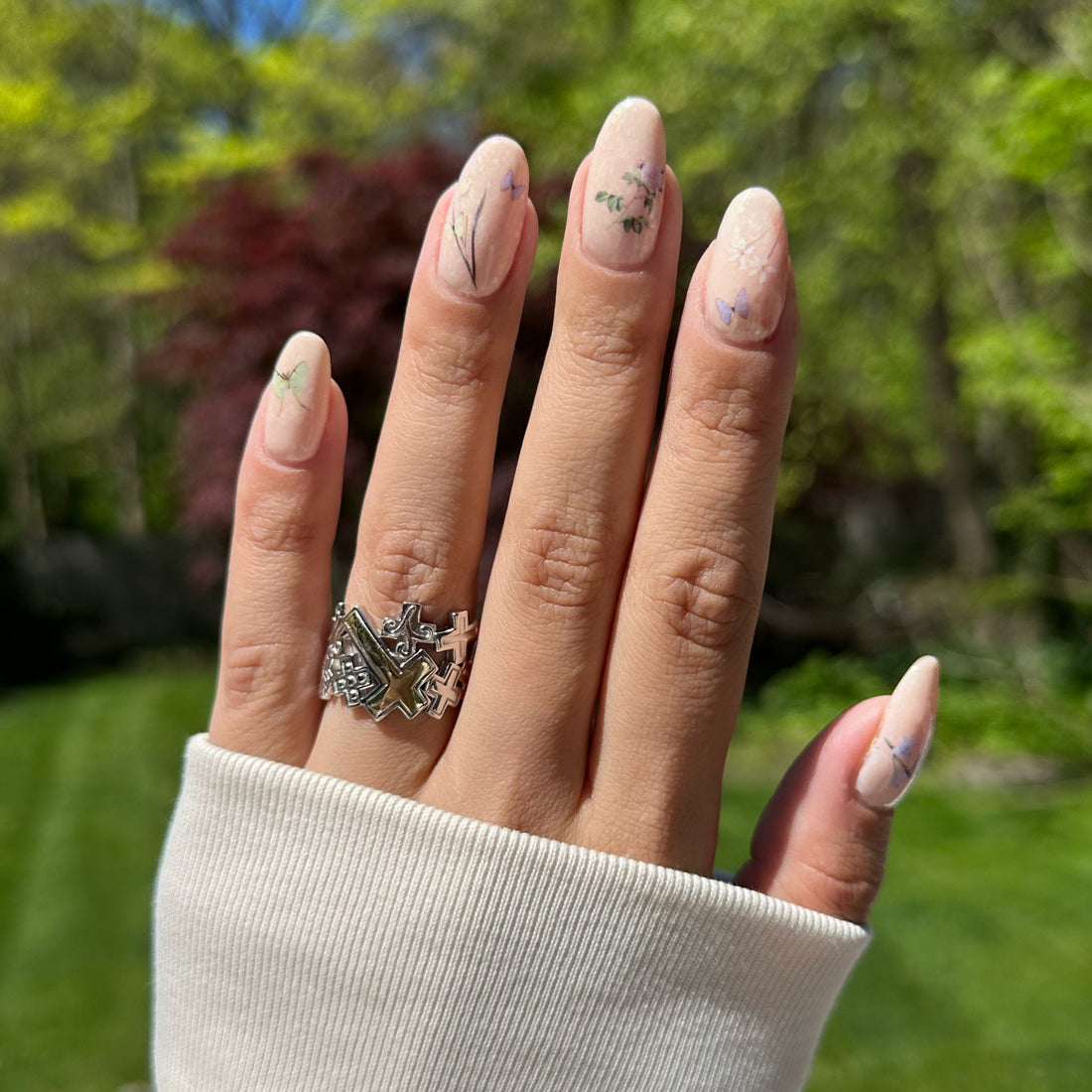 Mary Cross Ring