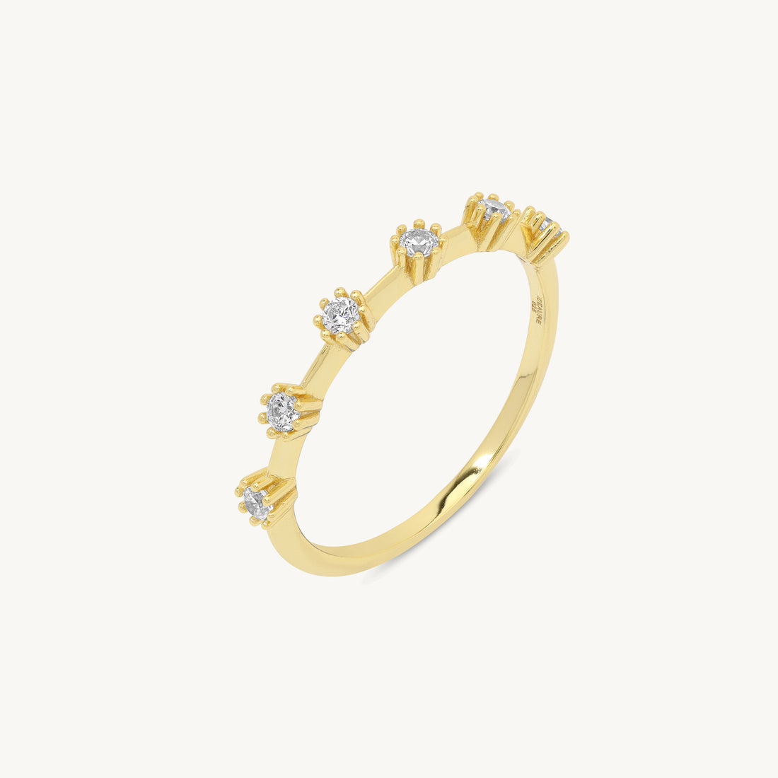 Virginia Multi Stone Ring in 14k gold filled, view 3