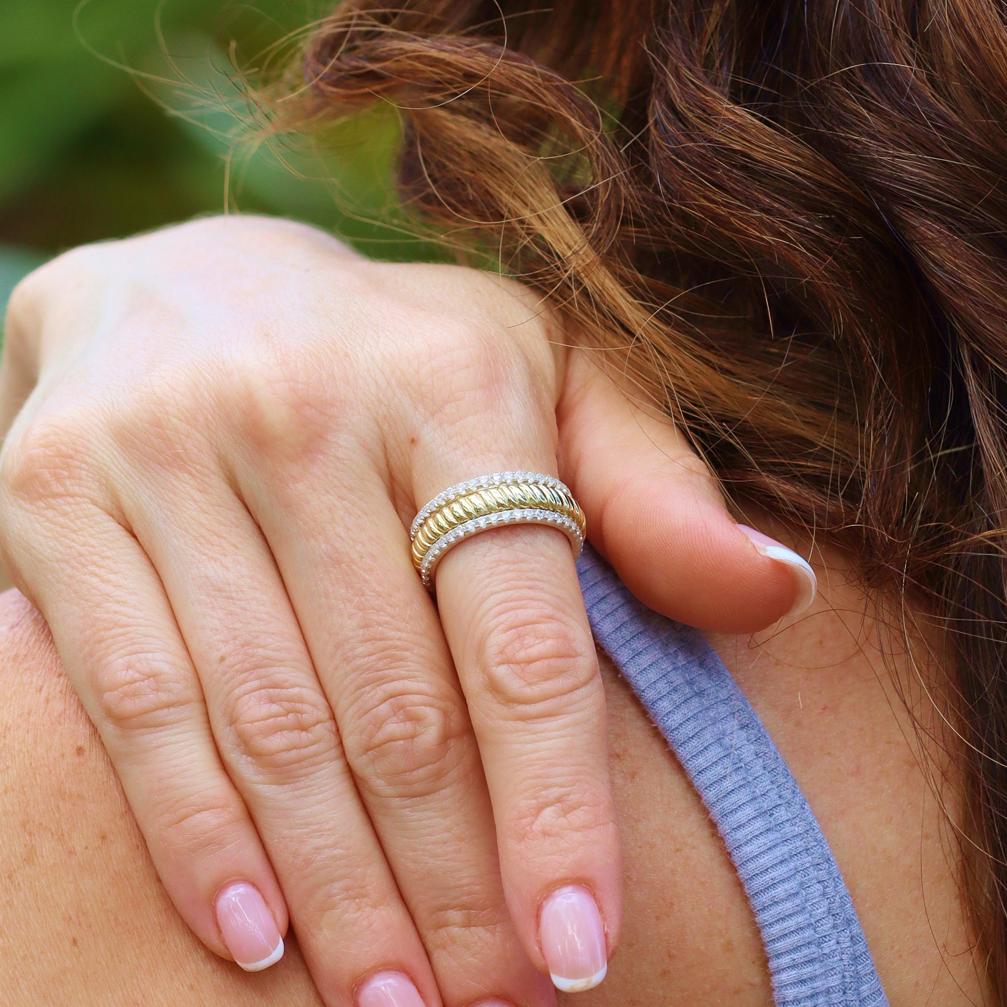 Elena Spinner Ring