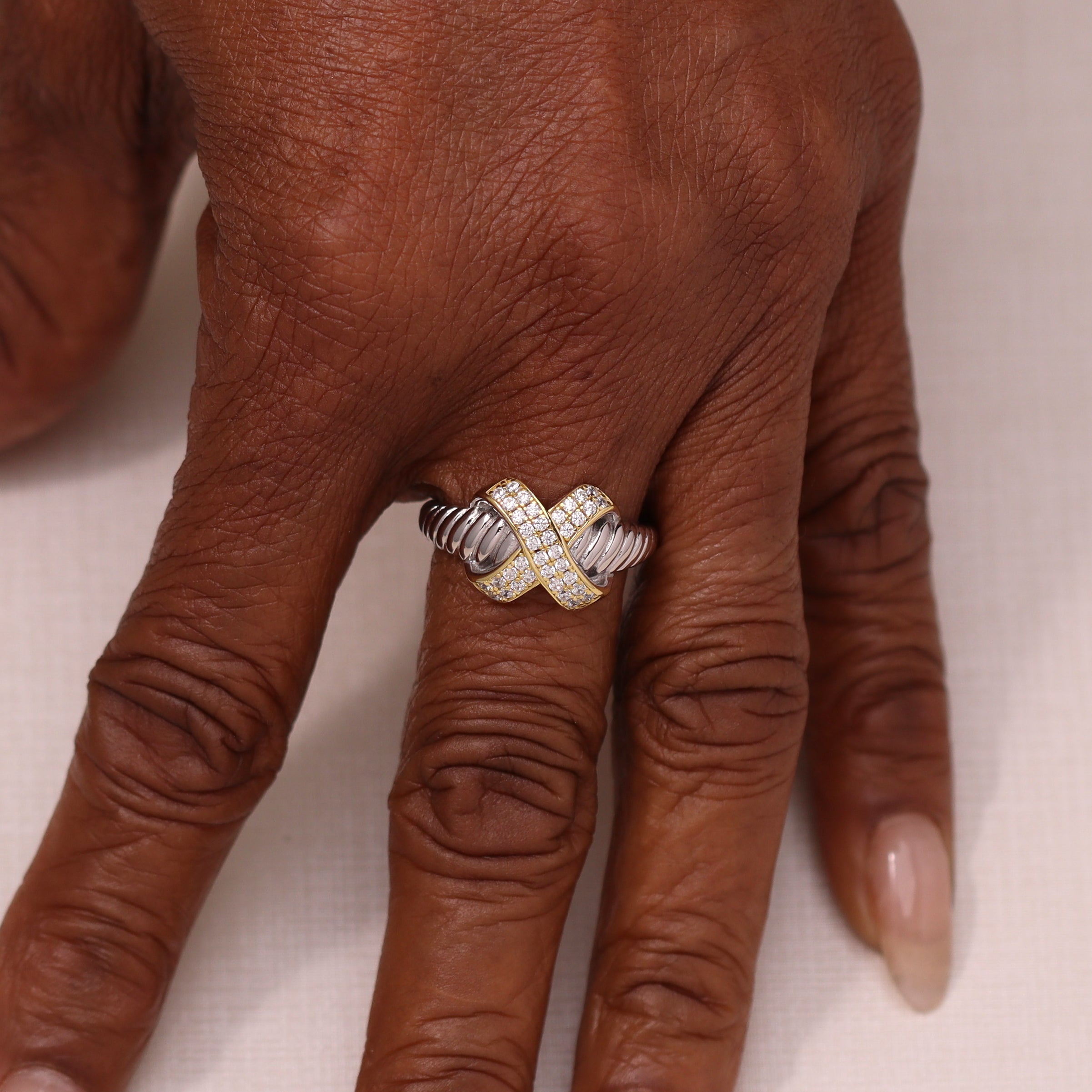 Giada Gemstone Ring