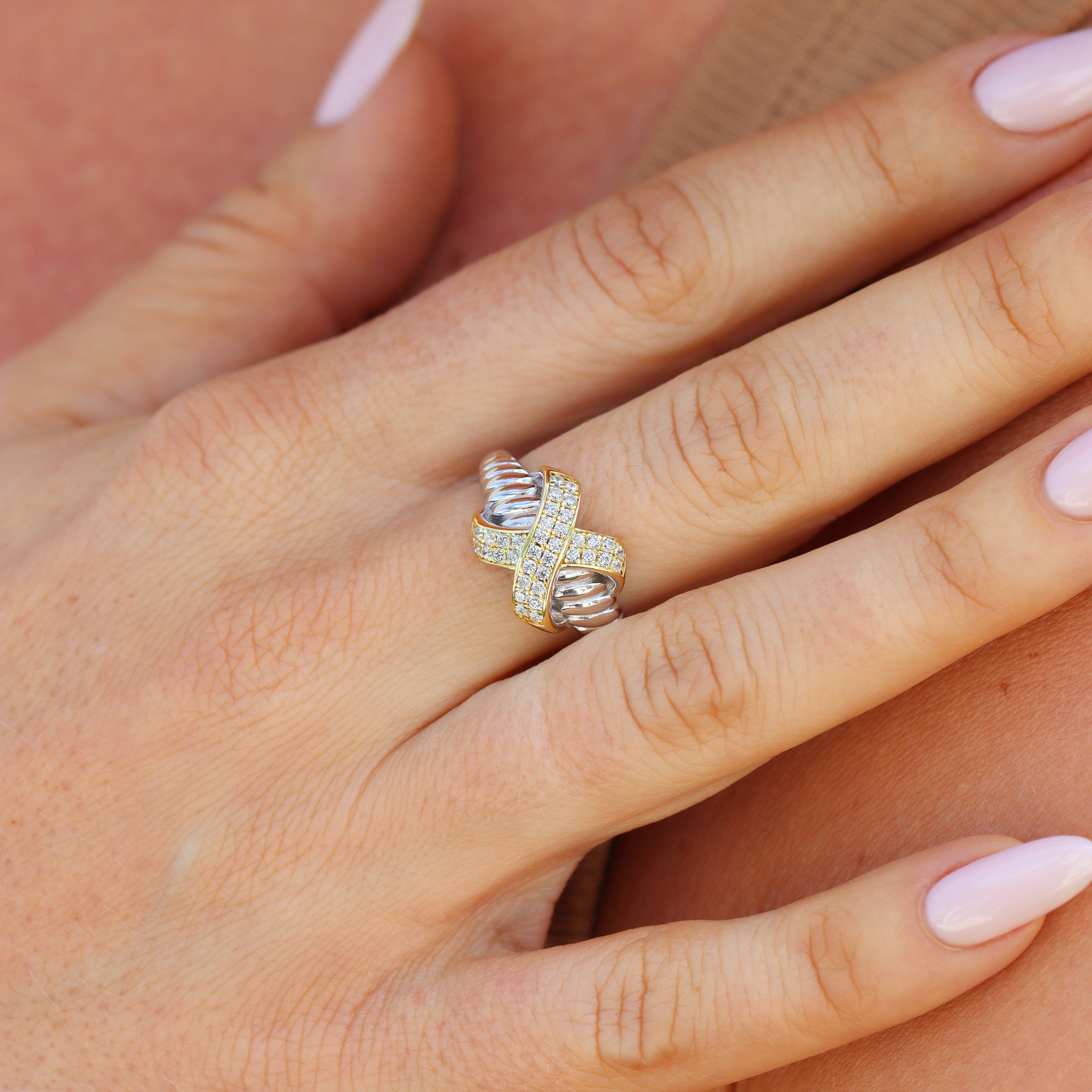 Giada Gemstone Ring