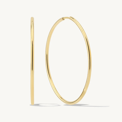 Giorgia Slim Hoop Earrings