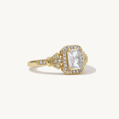 Marina Baguette Gemstone Ring