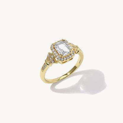 Marina Baguette Gemstone Ring