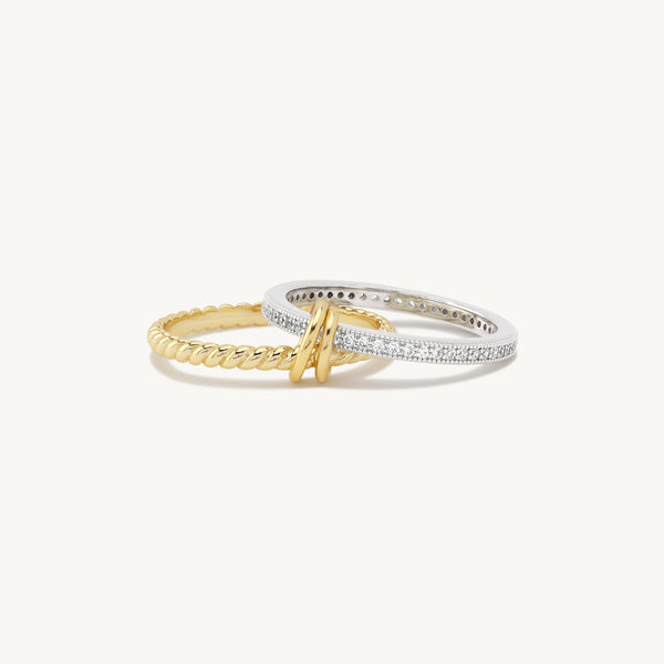 Bellanca Roped Dual Band Spinner Ring