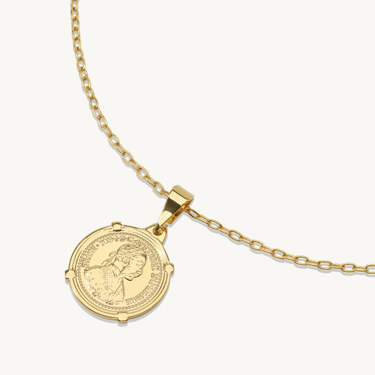 Clara Coin Pendant Necklace