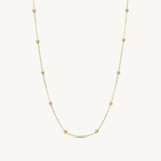 Ilaria Beaded Cable Chain Necklace