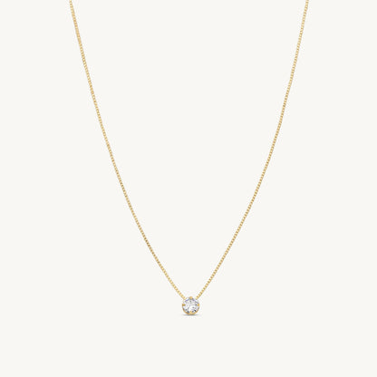 Dina Dainty Delicate Box Chain Necklace