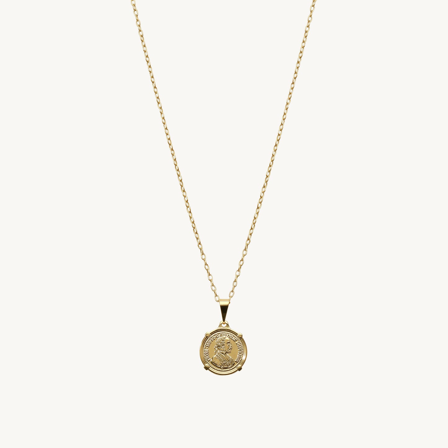 Clara Coin Pendant Necklace