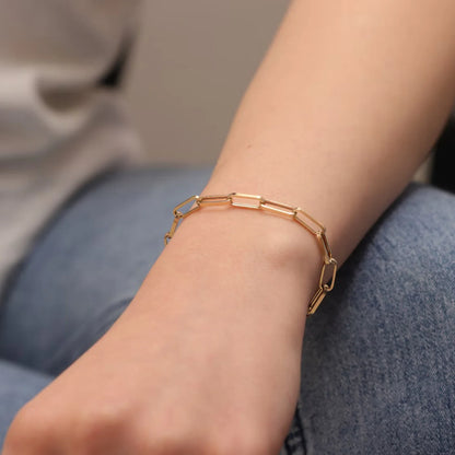 Ornella Paperclip Bracelet