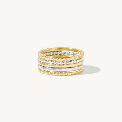 Roma Stack Ring Set