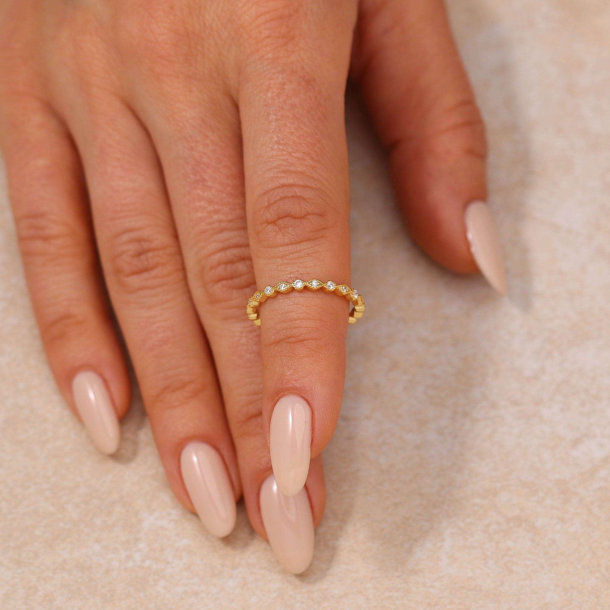Selene Dainty Vintage Ring