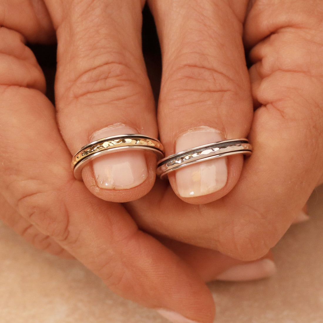 Fausta Spinner Ring, view 2
