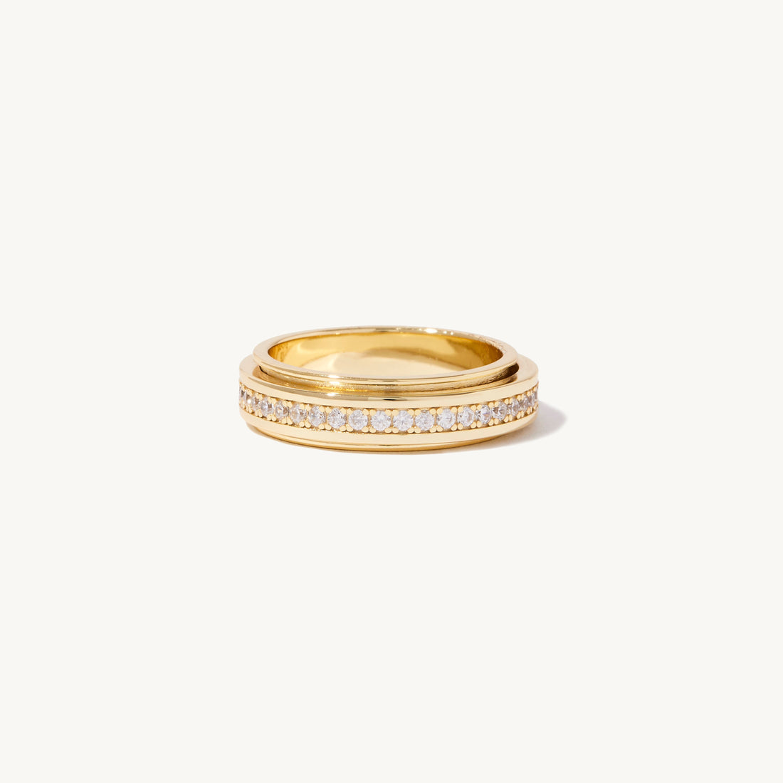 Veronica Spinner Ring in 14k gold filled, view 5