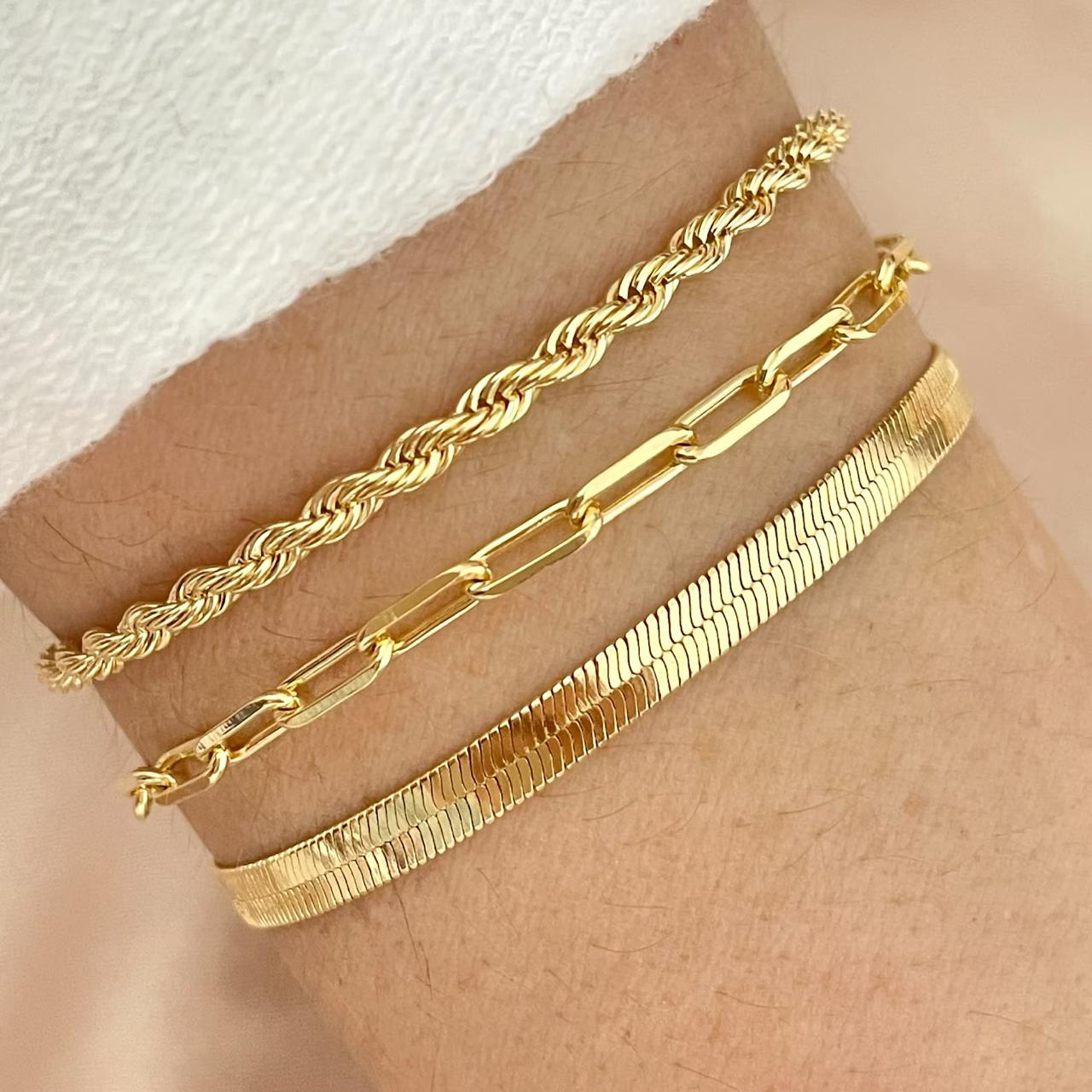 The Staple Bracelet Layering Set