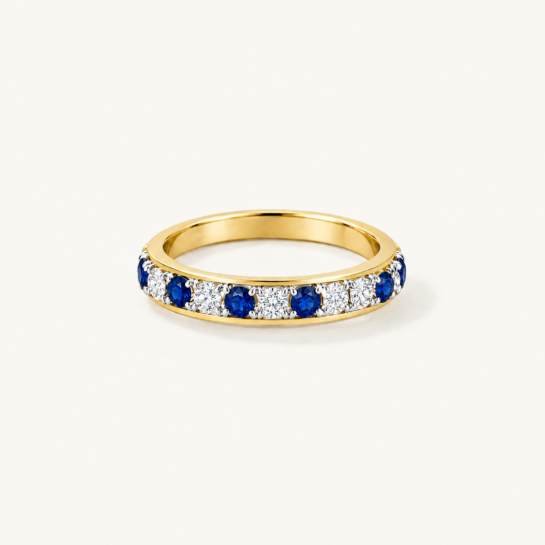 Blue Stone Eternity Band, Ideaure listing photo