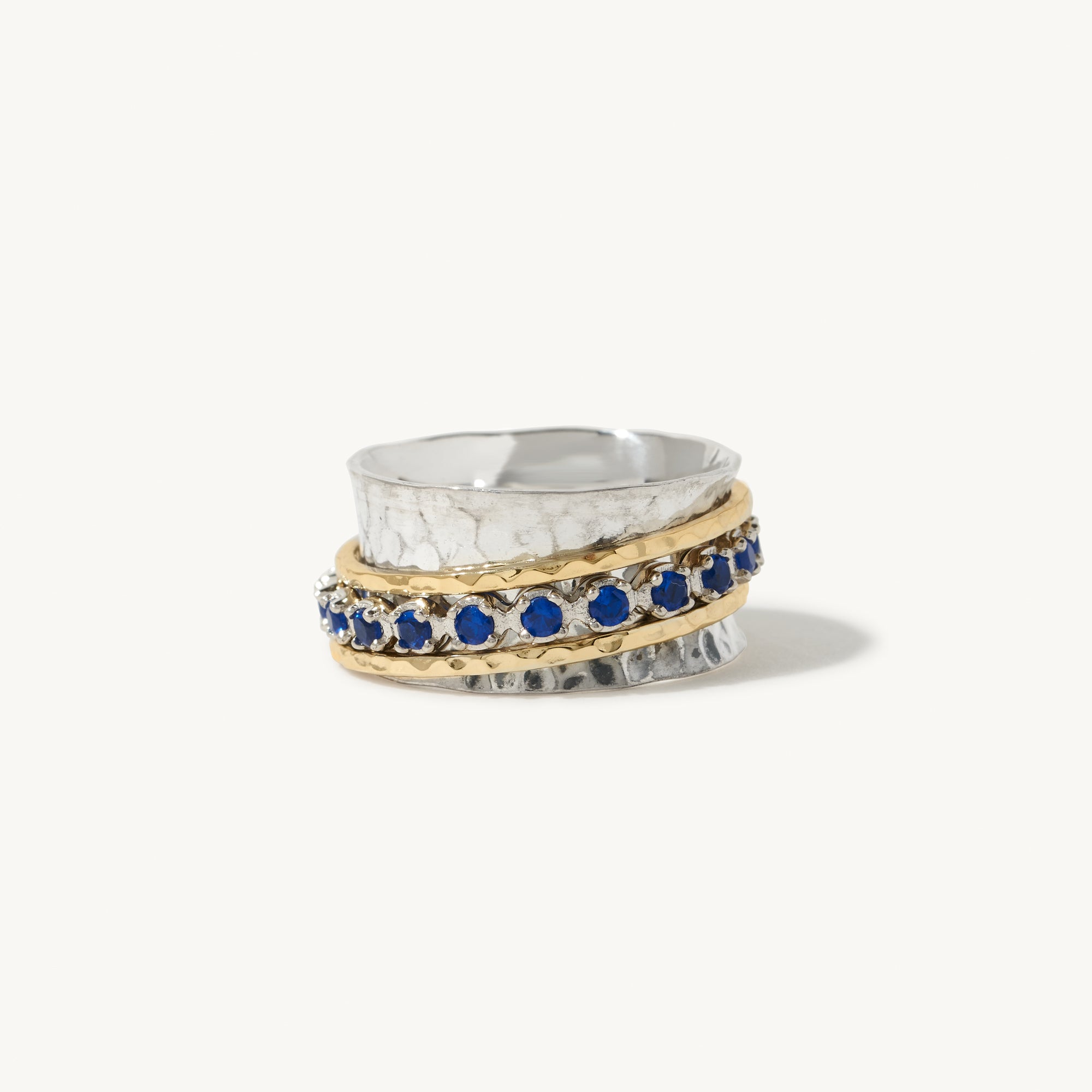 Aria Birthstone Spinner Ring  - December