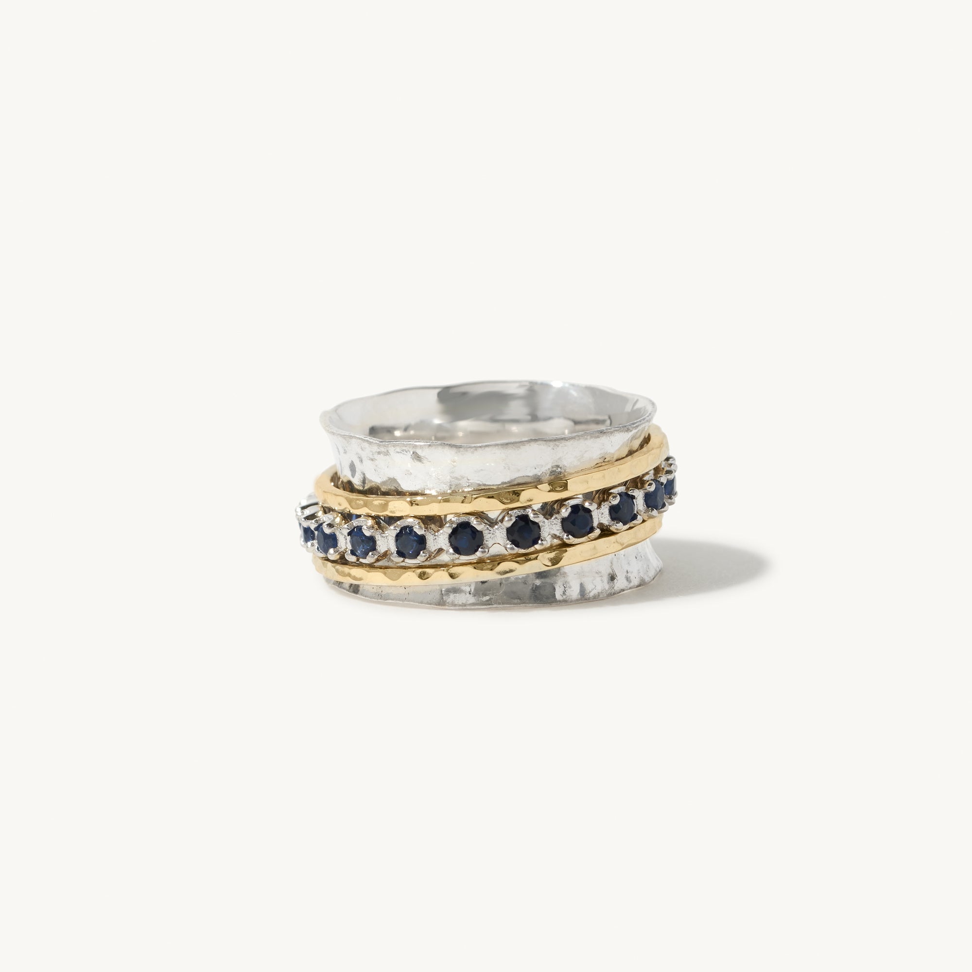 Aria Birthstone Spinner Ring  - September
