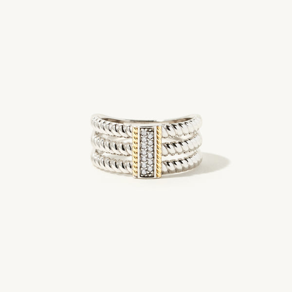 Aurora Gemstone Ring