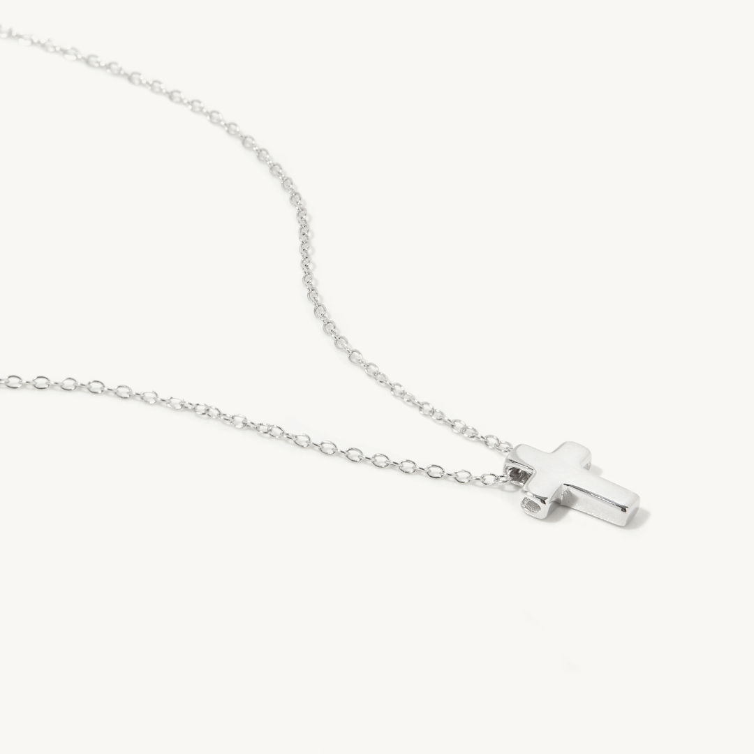 Leona Cross Necklace, view 5